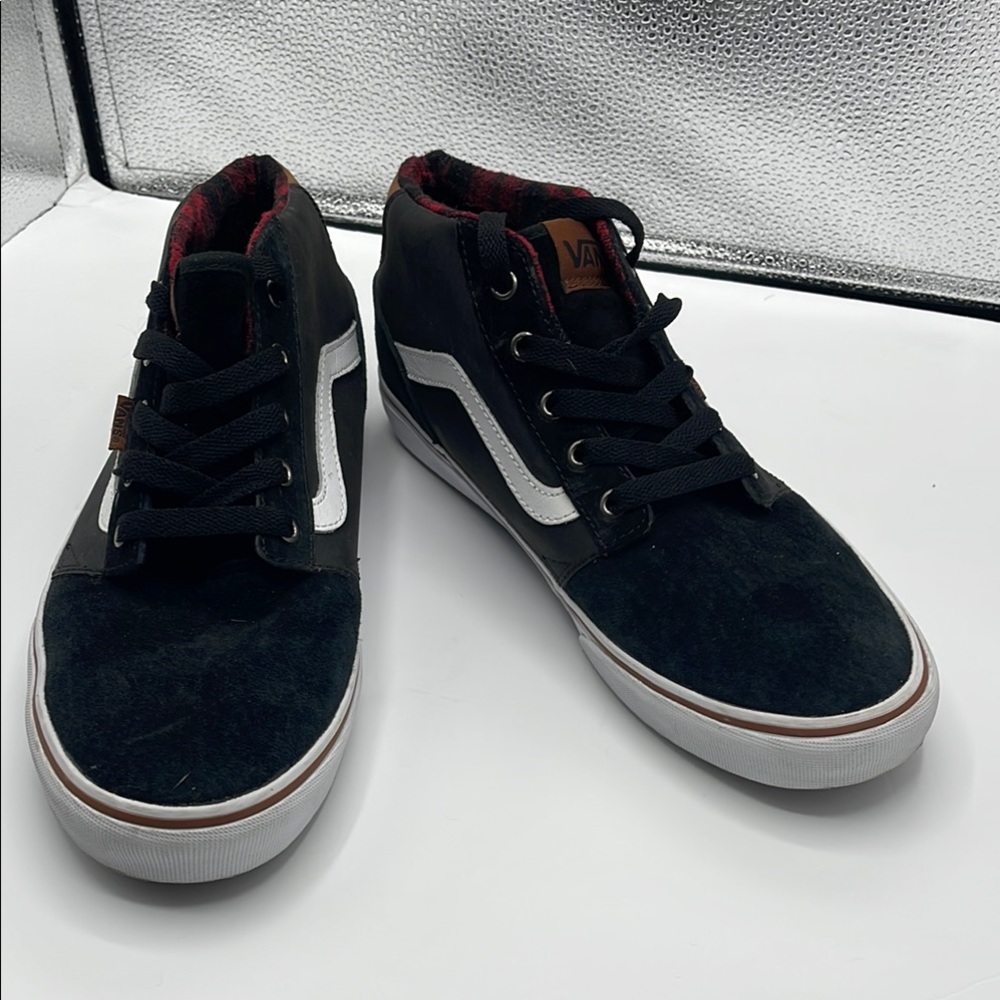 Vans Black and White Classic Sneakers